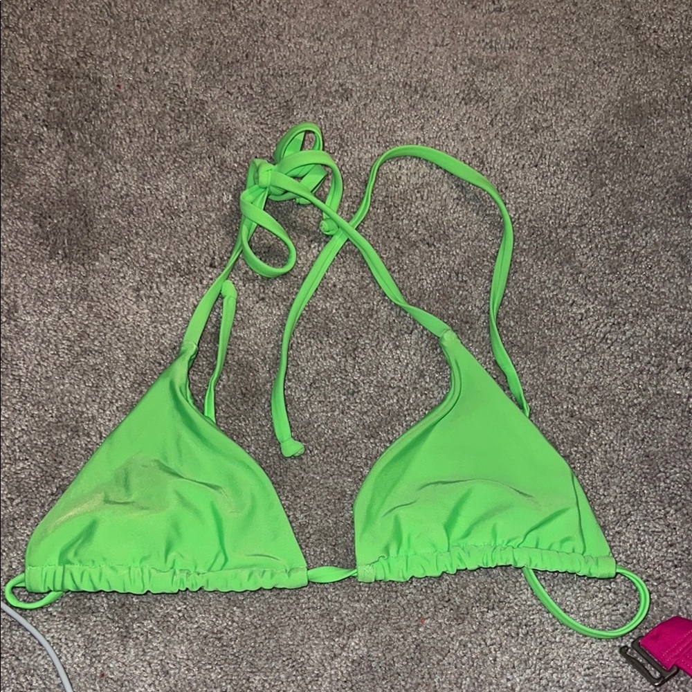 Neon Green Bikini Top - Picture 1 of 1